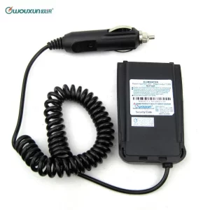 Original Wouxun KG-UV8D 12V-24V Car Charger Battery Eliminator For Wouxun KG-UV8D Plus KG-UV8E KG-UV8D UV8E Radio Walkie Talkie