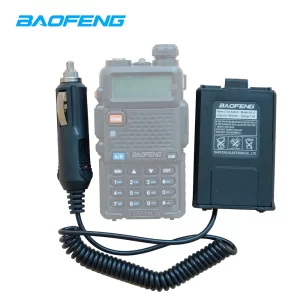 Baofeng UV-5R Car Charger Walkie Talkie Battery Portable Radio Car Charge Adapter for Walkie Talkie UV5R BF-F8
