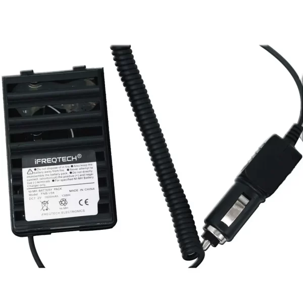Yaesu FNB-83 FNB-V94 FNB-64 Car Charger Battery Eliminator for Vertex Standard VX-110 VX-120 VX-150 VX-160 VX-170 FT-60R FT-270R - Image 2