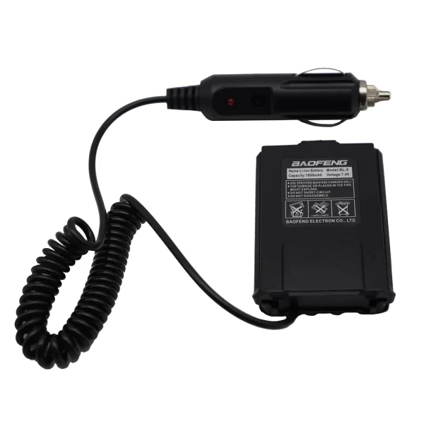 Baofeng UV-5R Car Charger Walkie Talkie Battery Portable Radio Car Charge Adapter for Walkie Talkie UV5R BF-F8 - Image 4