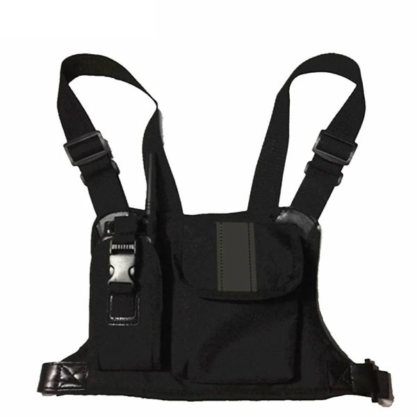 Walkie Talkie Universal Chest Pocket for Motorola GP340 CP04 Baofeng UV-5R 888S two way radios Carry Case - Image 2