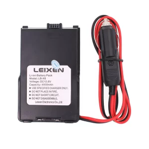 LEIXEN NOTE Battery eliminator for UV-25D Note 25W Portable Radio power supply 12V Car Charger