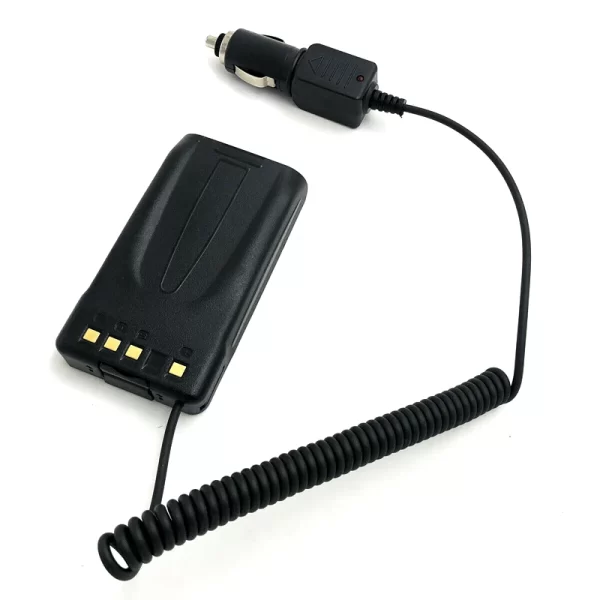 KNB25A 12/24V Car Charger Battery Eliminator Adapter For KENWOOD TK2140 TK3140 TK2160 TK3160 TK2170 TK3170 Radio for KNB-25A - Image 4