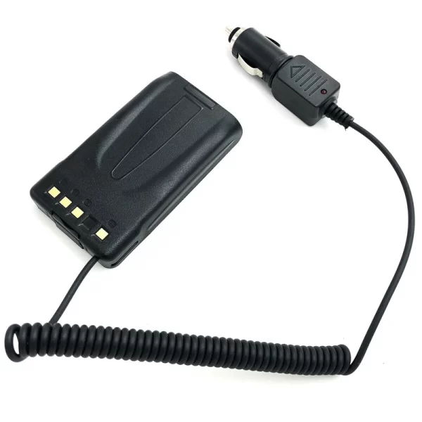 KNB25A 12/24V Car Charger Battery Eliminator Adapter For KENWOOD TK2140 TK3140 TK2160 TK3160 TK2170 TK3170 Radio for KNB-25A - Image 2