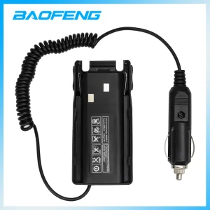 Car Charger Battery Eliminator for BAOFENG UV-82 UV-82L UV-8D UV-89 Radios