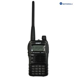 MOTOROLA SMP818 Radio VHF UHF with full Keypads Portable FM Transceiver