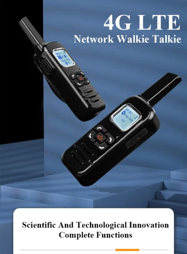 2pcs Mini CD-K1 Network radio 4G walkie talkie with sim card