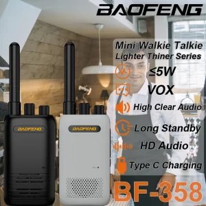 Baofeng BF-358 Mini Handheld Walkie Talkie