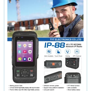 TYT IP-88 4G LTE POC Zello Walkie Talkie Sim Card Network IP Radio