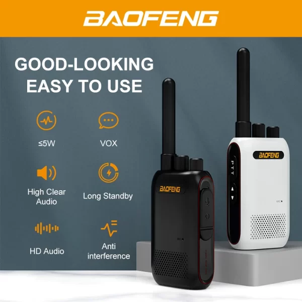 Baofeng BF-358 Mini Handheld Walkie Talkie - Image 2