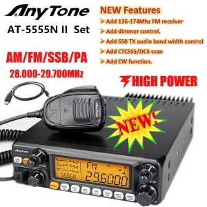 AnyTone AT-5555N II NEW 10 Meter Radio