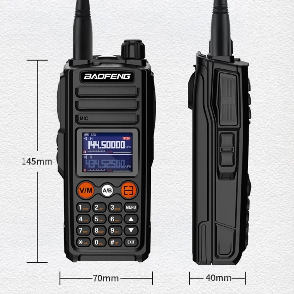 BAOFENG Walkie Talkie UV-27L Newest Tri-Band Portable Two Way Radios - Image 5