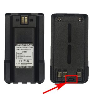 BAOFENG Walkie Talkie BF-1908 BF-1909Battery 3800mAh TypeC/USB Rechargable Battery