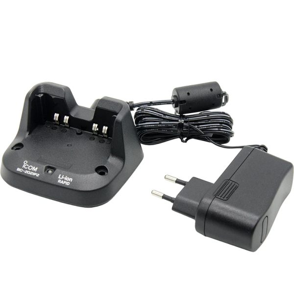 ICOM BC-202IP2 Charger Charging Stand Dock with adaptor for ICOM ID-50/52 (A/E) Radio BP-272/307 Battery