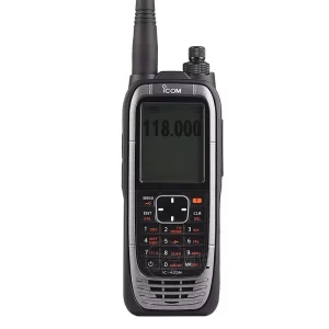 ICOM aviation walkie-talkie IC-A25N built-in GPS Bluetooth navigation Acme IC-A24 hand station upgrade