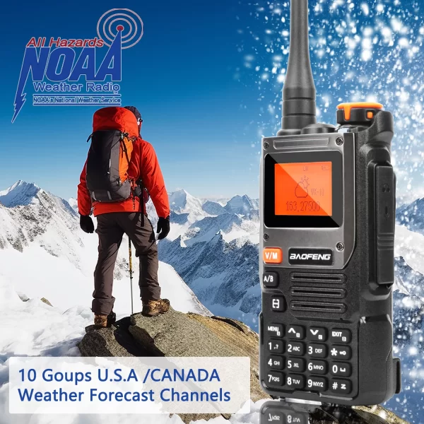 Cheap Baofeng UV-K61  AM FM Multi-band Walkie Talkie - Image 4