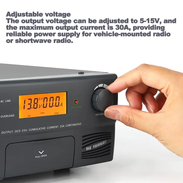 10th Generation QJE PS30SWX radio communication power supply DC5-15V 30A base station switching power supply - Image 6