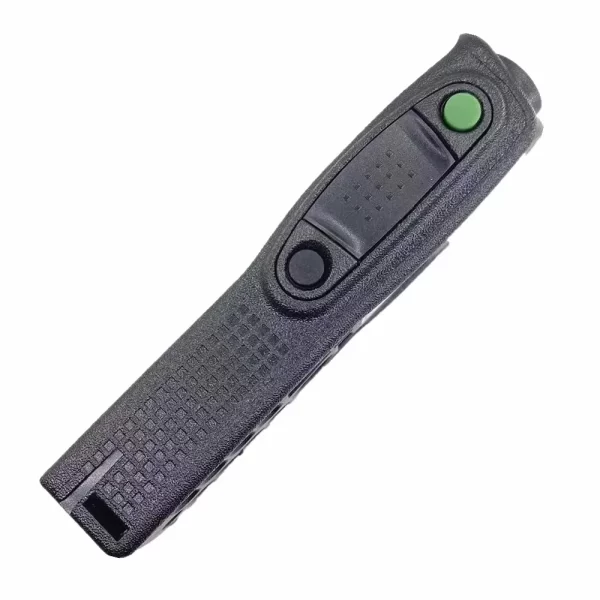 Motorola MTP850 Radio Black Front Shell Housing Case Cover W/ Back Clip Dust Cover Digital Number Rubber Knob - Image 3