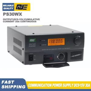 10th Generation QJE PS30SWX radio communication power supply DC5-15V 30A base station switching power supply