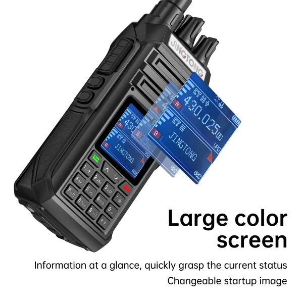 Jingtong JT-3988 Multi Band Walkie Talkie 10W Air Band Radio NOAA Wireless Frequency Tyep-C Charge - Image 6