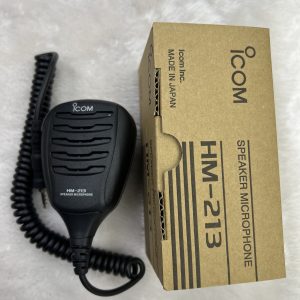 ICOM HM-213 PTT Mic Speaker Microphone For IC-M25/IC-M37 Portable Radio