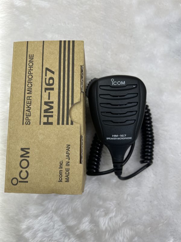 Icom HM-167 IPX8 Waterproof Speaker Microphone for Marine Radio - Image 3