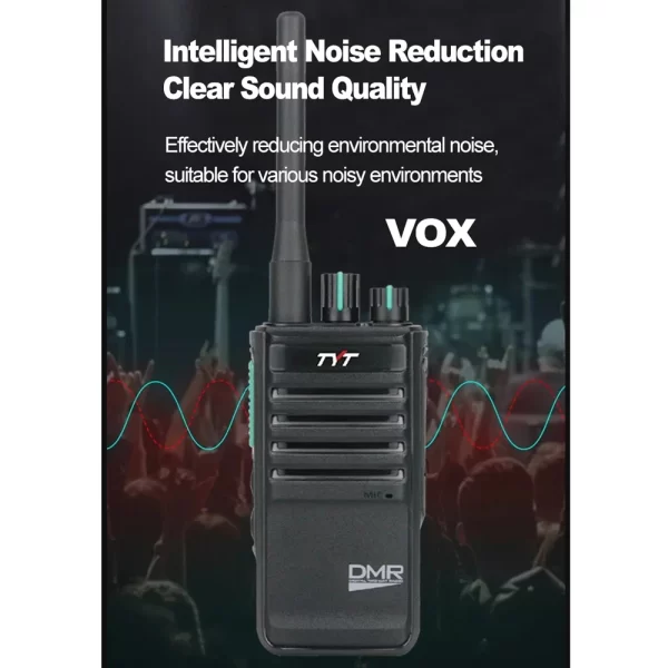 TYT MD-795 DMR Digital Radio UHF 400-470MHz with Voice Encryption 4W/1W Power Portable Walkie Talkie - Image 3