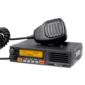 Anytone AT-5189 Car Radio 60w High power UHF VHF Mobile Base Station walkie talkie 100km long range 250 channels Two-way radio