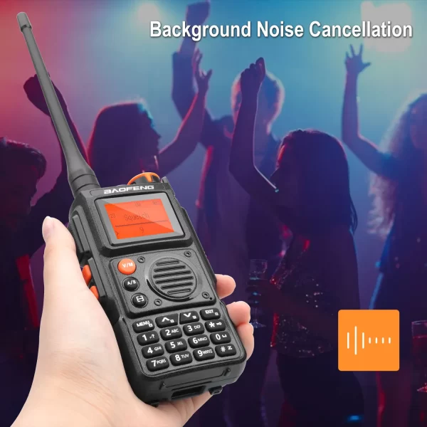 Baofeng K6 2M 70CM Air Band VHF UHF Dual Wait Multi-Band Wireless Frequency Copy Noise Cancellation 999Ch FM Amateur Radio - Image 3