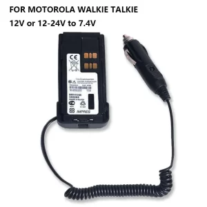 Motorola DP4801e walkie talkie Battery Eliminator Car Charger For motorola DP2600e APX900 CIGARETTE LIGHTER