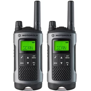 Motorola T80 Walkie-talkie Handheld TLKR-T80 HAM UHF Analog 2 Bidirectional Communication Wireless 1 Pair