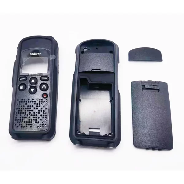 Set Front Cover Case Housing + Back Case + Battery Cover Shell for Motorola DTR650 DTR620 DTR550 Radio