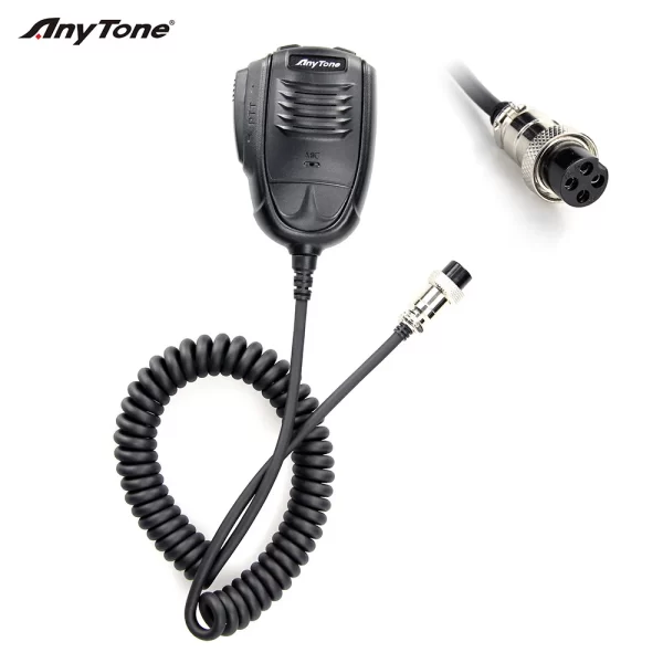 New Anytone AT-505Pro CB Radio 26.965-27.405MHz 4W 40Channels AM/FM/PA Scan Function ASQ/SQ/VOX Car Radio - Image 6
