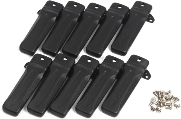 10pc KBH-10 Belt Clip for KENWOOD TK-3206 TK-2206 TH-D7 TH-F6 TH-F7 TK-2207 TK-2307 TK-2212 TK-3402 TK-2406 TK-3301 Radio - Image 6