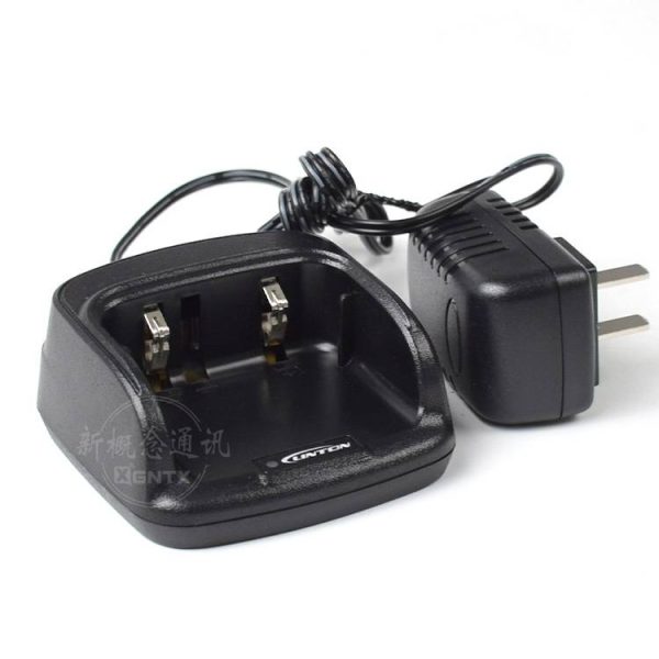 Desktop Charger for Linton LD-6100 UV DUAL Band DMR Digital Portable Two way Radio Original charging base with adaptor - Image 4