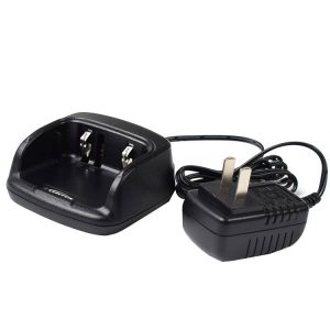 Desktop Charger for Linton LD-6100 UV DUAL Band DMR Digital Portable Two way Radio Original charging base with adaptor