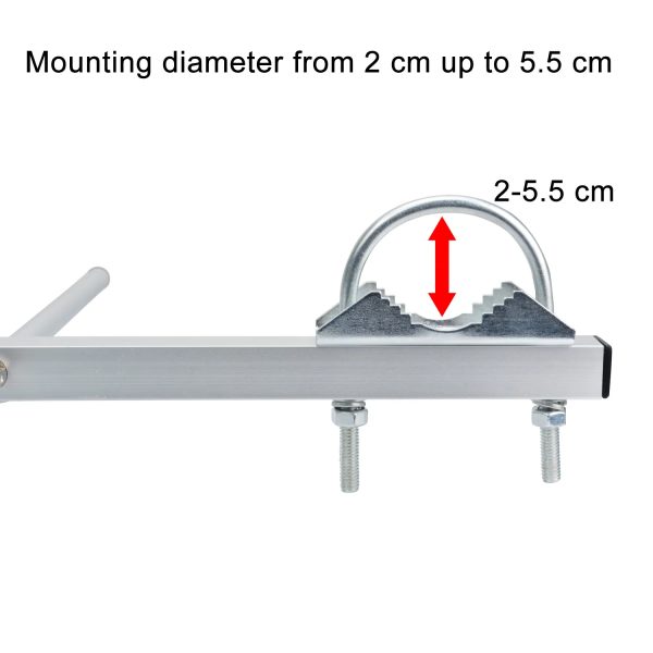 Walkie Talkie Antenna UHF 400-470MHz Frequency Adjustable Collapsible Free Disassembly 5 Elements Yagi Directional Antenna 13dBi - Image 2