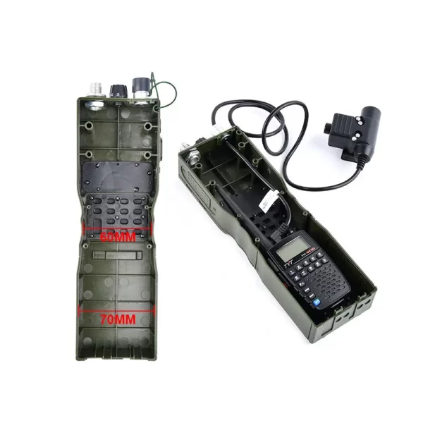 Tactic PRC-152 Interphone model Dummy Radio Communication Case Non-functional Virtual Photography Prop Model - Image 5