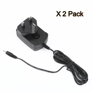 2 Pack Travel Charger 5.9V 750mA for ACP-12 for Airbus Cassidian EADS BLN-5i Battery, THR880i, TH1n, TH9, THR9 Tetra Radio