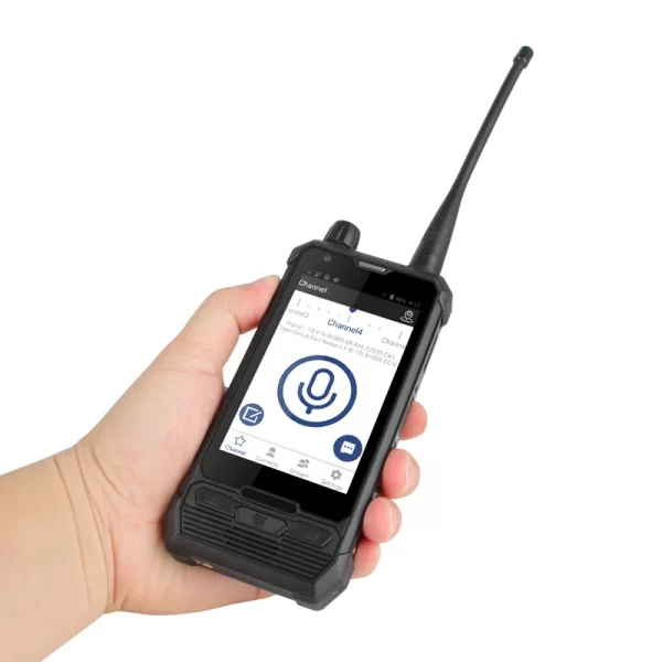UNIWA P2 Plus 4 Inch Octa Core Smartphone 3GB RAM 32GB ROM NFC IP67 Rugged Mobile Zello 4W DMR UHF Repeater Walkie Talkie - Image 4