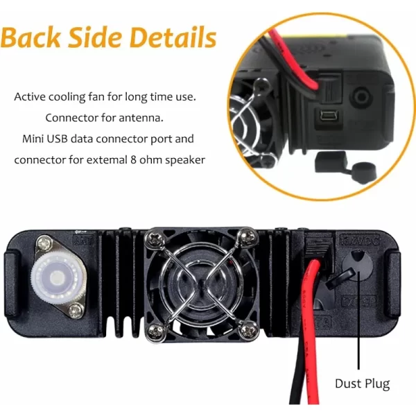 TYT TH-9800D Quad Band Mobile Radio - Image 3