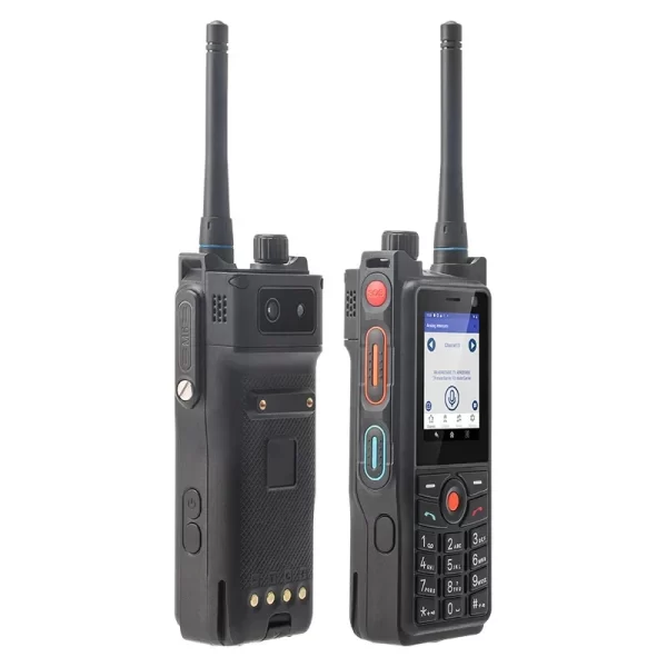 Global UNIWA P6 IP68 Rugged Walkie Talkie 4W DMR/Analog Dual Mode 2.41" 3GB+32GB 12MP 2500mAh 4G Smartphone Android 9 PTT SOS NFC - Image 3