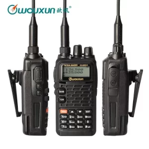 2pcs/lot WOUXUN KG-889 Dual Frequency UHF VHF Handheld Radio
