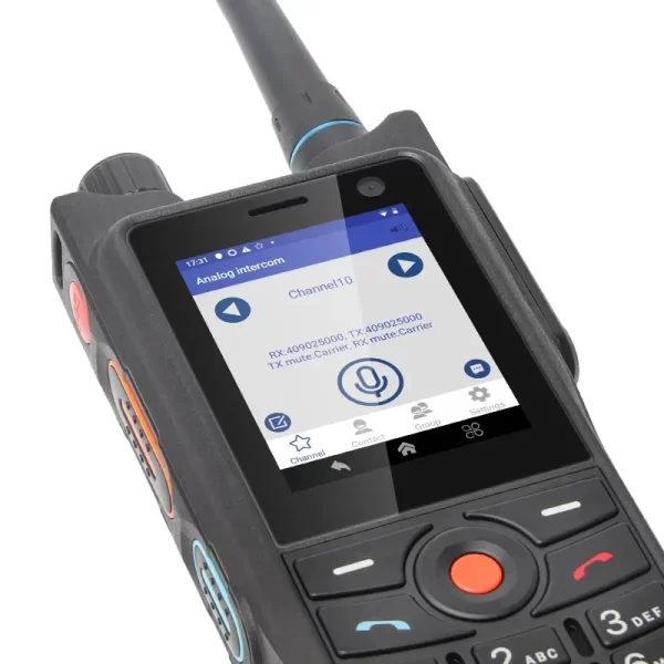 Global UNIWA P6 IP68 Rugged Walkie Talkie 4W DMR/Analog Dual Mode 2.41" 3GB+32GB 12MP 2500mAh 4G Smartphone Android 9 PTT SOS NFC - Image 5
