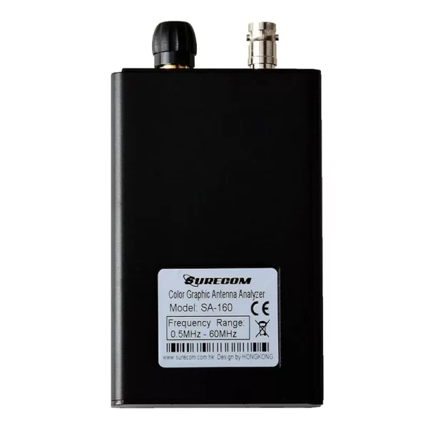 SURECOM SA-160 LCD Display 0.5-60MHz Color Graphic Antenna Analyzer BNC Connector for Two Way Radio SA160 Antenna Testing Meter - Image 2