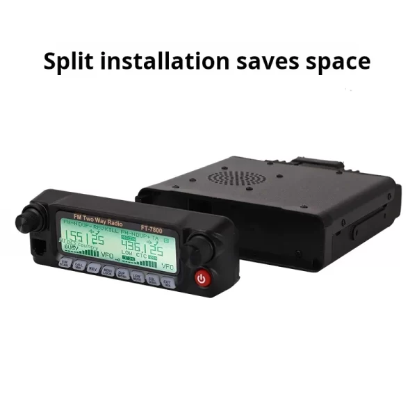 WICJIE FT-7800 Vehicle Mounted Mobile Radio 50W high-power UV Dual Band Self Driving Tour outdoor - Image 3