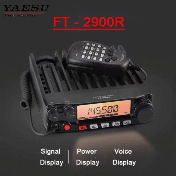 Yaesu FT-2900R/E Mobile Radio Station 75 Watt 136-174MHz VHF FM CAR Transceiver CB Heavy-Duty Base Radio - Image 4