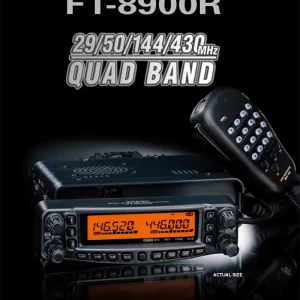 Yaesu FT-8900R Quad-Band 29/50/144/430Mhz Mobile FM Transceivers