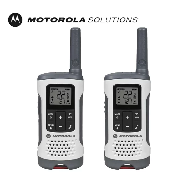 Motorola T260 a pair Waterproof Rechargeable Portable handheld Two-Way Radio walkie talkie charger FOR Talkabout two way radio