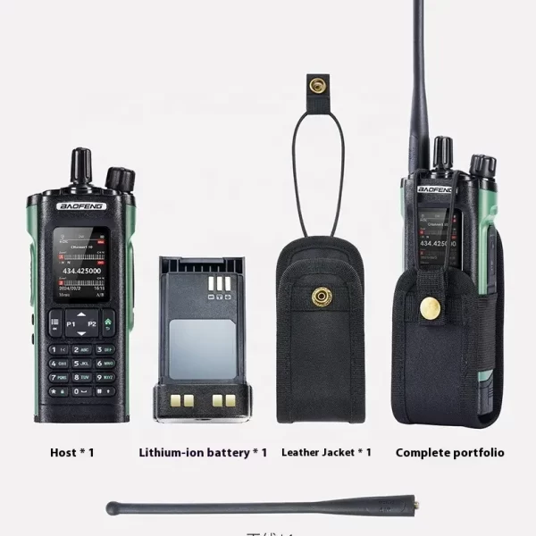 Baofeng DM-32UV Multi band DMR Handheld Walkie Talkie High Power 10W Digital Simulation GPS APRS One-Click Frequency Long Range FM - Image 2